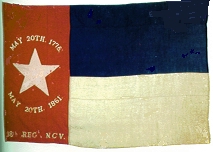 NC State Battle Flag of the 38th Regiment