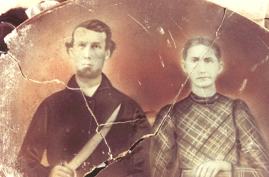 Private James Andrew Bryant, his wife, Sarah Elizabeth Weathers...