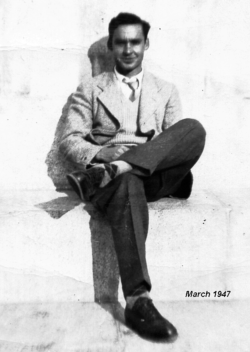 Photo of Daddy in 1947
