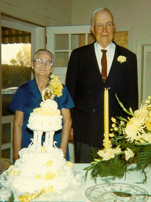 Golden Wedding Anniversary, 1969...