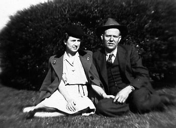 Photo of Grandmother & Grandpa Peace.
