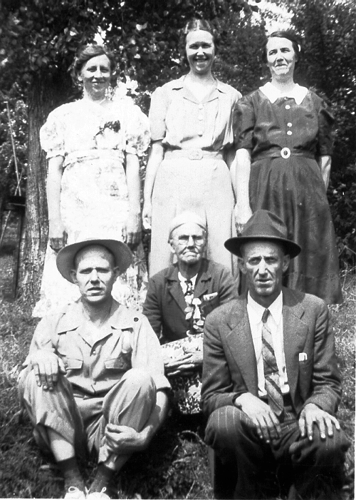 Maryann Arilla Pitman Peaace and her children, all grown up...